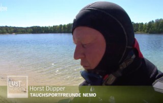 Tauchlehrer Horst Düpper im NDR